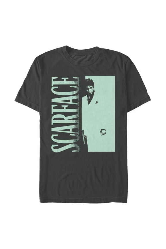 Men's Scarface Colorful Poster Graphic T-Shirt