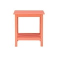 thumbnail image 3 of Linon Dalton Wood Accent End Table in Coral Orange, 3 of 13