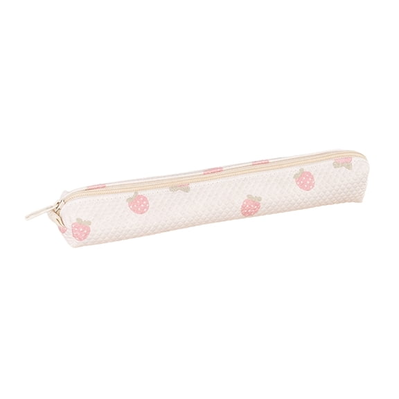 Pencil Pouch Makeup Brush Storage Bag Organizer Portable Zipper Holder For Home Office And Daily Use