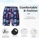 thumbnail image 3 of Fotbe Wine Glasses And Cocktails Traje de Baño para Hombre – Shorts de Natación de Secado Rápido con Forro y Bolsillos-Small, 3 of 6