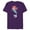Purple, variant on Disney The Little Mermaid 30th Anniversary Ariel T-Shirt- Short Sleeve Blended T-Shirt for Adults - Customized-Navy Heather