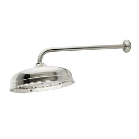UPC 663370106798 product image for Kingston Brass K225K18 Victorian 10 Shower Head with 17 Shower Arm, Satin Nickel | upcitemdb.com