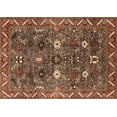 thumbnail image 1 of Ahgly Company Indoor Rectangle Oriental Brown Traditional Area Rugs, 8' x 10', 1 of 4