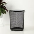 thumbnail image 3 of Mesh Trash Bin Paper Basket Kitchen Bedroom Office Rubbish Waste Holder Can, 3 of 8