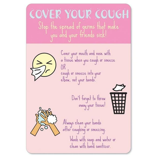 SignMission OS-NS-A-1218-25568 OSHA Notice Aluminum Sign - Cover Your Cough 1