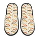 thumbnail image 1 of Balery Dachshund Pantuflas de Casa de Felpa Silenciosas con Diseño Estampado, Zapatillas Cómodas Antideslizantes de Algodón para Interior-Large, 1 of 8