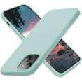 thumbnail image 6 of iPhone 13 Silicone Case (6.1 inch) {Shock-Absorbent- Protective Slim Silicone Case Compatible for iPhone 13 (6.1 inch} Color Teal, 6 of 6