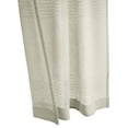 thumbnail image 4 of Leah Faux Linen Back Tab Curtain Panel 52" x 84" in Linen, 4 of 6
