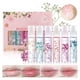 thumbnail image 1 of Petansy Flower Jelly Lip Oil Set 6 paquetes de humectante de larga duración Roll On Lip Gloss Set con flores reales maquillaje de labios brillante para labios secos y agrietados, 1 of 1