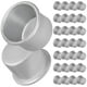 thumbnail image 1 of Conyos de 30 pcs para velas para velas cónicas pequeñas decoraciones de tiburones de aluminio de aluminio para la cena de la mesa boda de la cena, 1 of 4