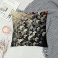 thumbnail image 2 of Chilfamy Cubes Triangles Abstract Throw Pillow Covers Couch Pillowcases Cushion for Home Decor Printed on Both Sides 1PC 22x22in, 2 of 5
