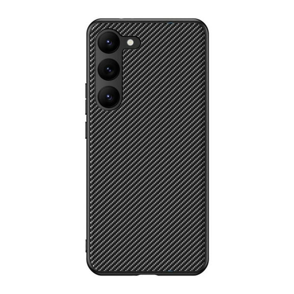 Compatible with Samsung Galaxy S23 Case Carbon Fiber Case Anti-Drop Anti-Scratch Case for Galaxy S23 2023 5G,Black