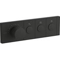 thumbnail image 1 of KOHLER 26347-9-BL Commande de Valve Numérique Anthem, Trois Prises, Noir Mat, 1 of 4