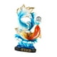 thumbnail image 4 of Estatua de peces Feng Shui chino de 12,8 pulgadas, pieza central, figura de regalo Ideal, escultura de resina para entrada de gabinete, repisa de balcón Peces rojos y azules, 4 of 8