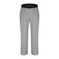 thumbnail image 5 of XIYON Mens Pants Comfortable Stretch Knit Pants With Elastic Waistband For Daily Wear Home Outdoor Walking Straight Leg Design Trousers Loose Fit, 5 of 7