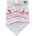 thumbnail image 5 of Hudson Baby Infant Girl Cotton Bandana Bibs 3pk, Aztec, One Size, 5 of 5