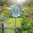 thumbnail image 6 of WONDER garden Metal Wind Spinner Outdoor Decor Garden Sculptures and Statues Suitable for Decorating Your Patio, Lawn & Garden, 6 of 7
