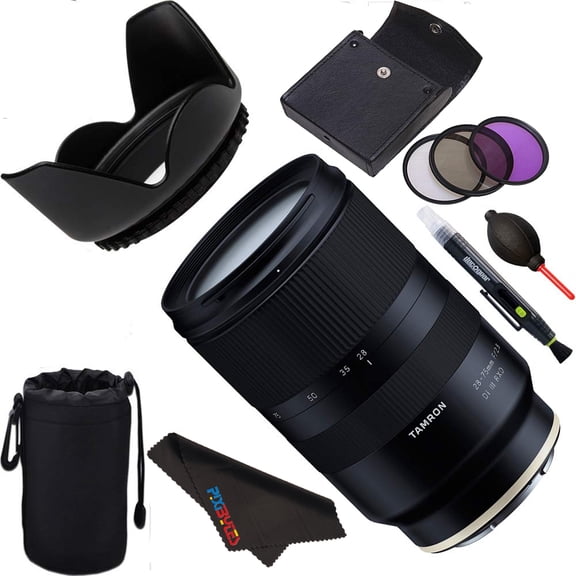 Tamron 28-75mm F/2.8 Di III RXD Full Frame E-Mount Lens for Sony  Pixi-Bytes Deluxe Bundle