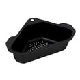 thumbnail image 2 of Abbracc Kitchen Sink Drain Leftovers Colander Food Residue Sink Strainer Colander Black, 2 of 9