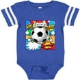 thumbnail image 3 of Inktastic Soccer Superhero Boys or Girls Baby Bodysuit, 3 of 5