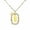 B, variant on 14K White Gold Plated Cubic Zirconia Initial Necklace | Letter Dainty Necklaces for Women