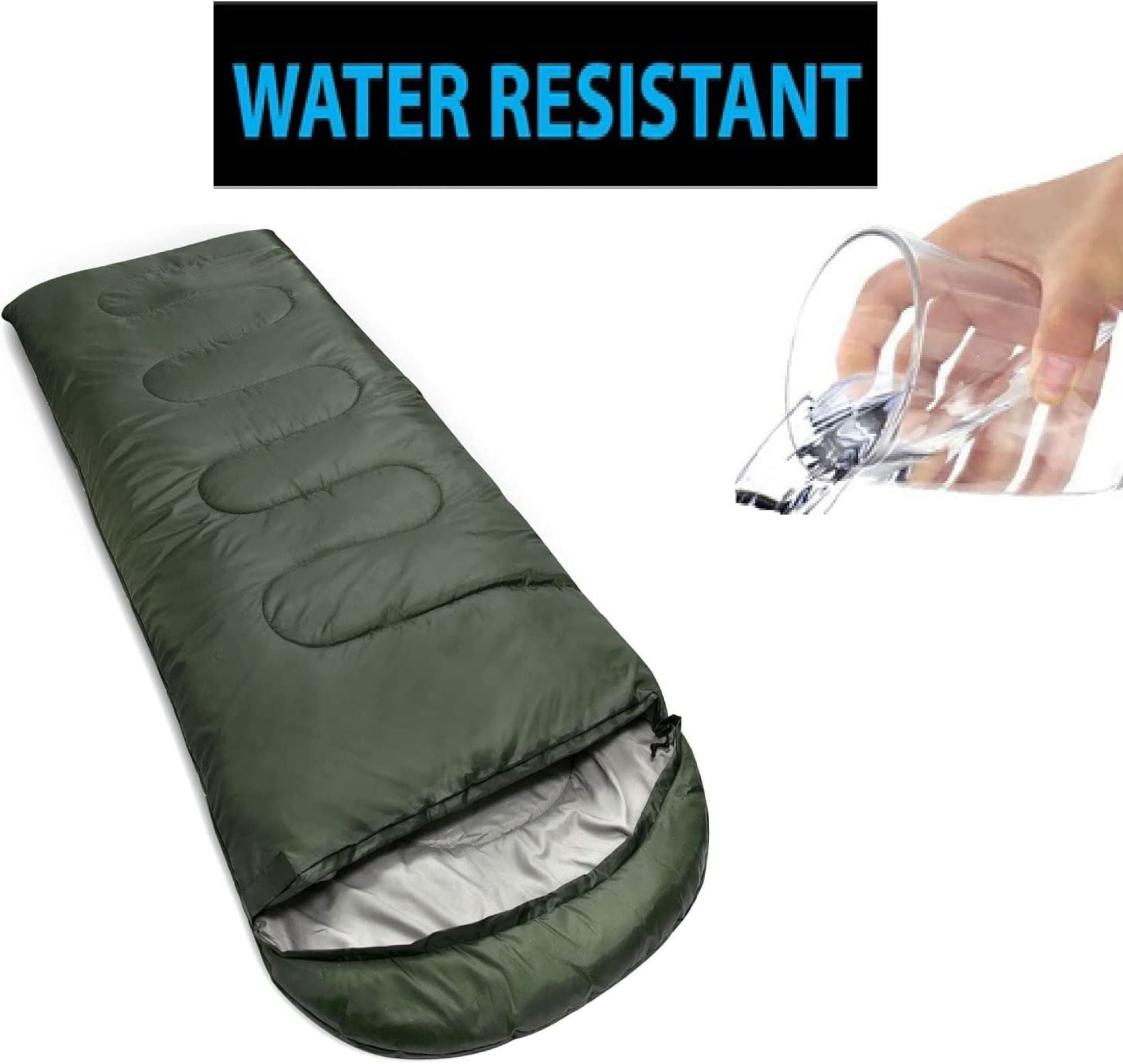 Trail Maker Cold Weather Sleeping Bag, Green