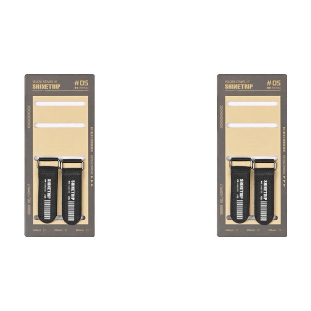 Correas Mágicas Cifradas Nailon para Acampar Correa Amarre Adhesiva (180 Mm)