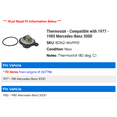 thumbnail image 2 of Thermostat - Compatible with 1977 - 1985 Mercedes-Benz 300D 1978 1979 1980 1981 1982 1983 1984, 2 of 2