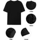 thumbnail image 4 of Camisetas para hombre, camiseta de algodón con cuello redondo y estampado de mapache gris, manga corta, Just A Dad, 4 of 8