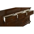 thumbnail image 3 of Passion Furniture Meade 7-Drawer Cherry Dresser (35" x 60" x 18"), 3 of 5