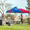 thumbnail image 3 of EAGLE PEAK 10 x 10 ft Pop Up Canopy Tent Instant Outdoor Canopy Straight Leg Shelter with Adjustable Height and Wheeled Carrying Bag(Texas), 3 of 11