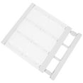 thumbnail image 3 of HAMPPLIES Closet Tension Shelf White 1Pcs 15.7X9.4X0.4In, 3 of 8