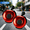 Red, variant on StarQualityBargain Classic Bicycle Bell for Electric and City Bikes, Aluminum and Plastic Handlebar Accessory, Black