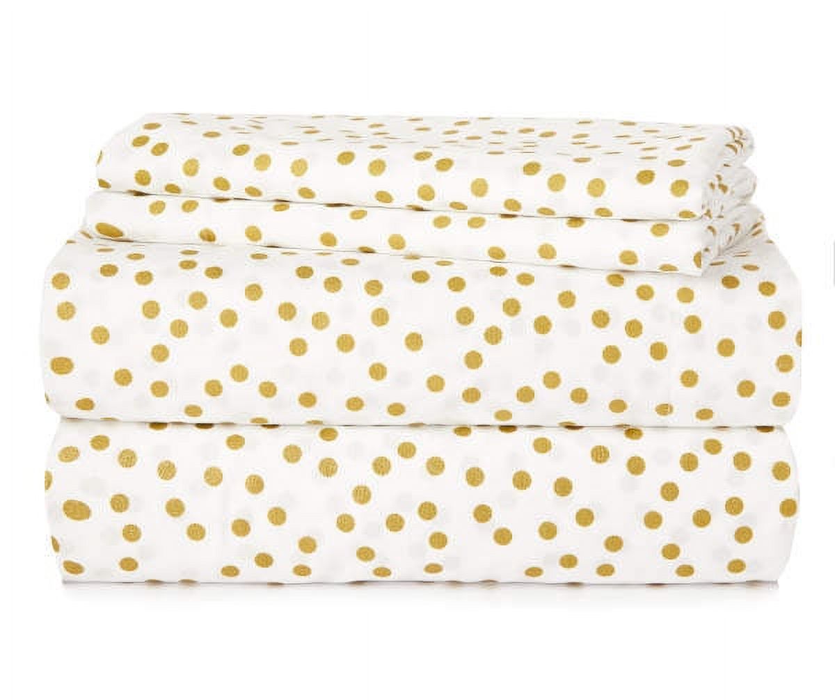 Gold Dot Sheet Set - Full