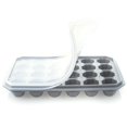 thumbnail image 1 of Ice Tray 24 Cavities: Diamond Shaped DIY Ice Making Mold Ice Maker Tray with Lid, 1 of 9