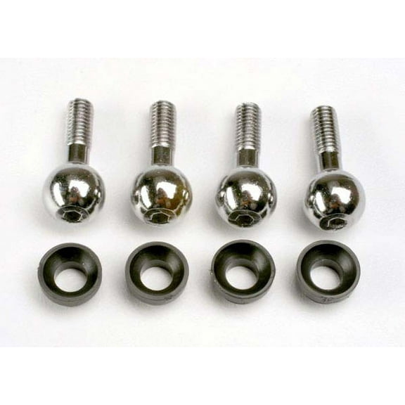 Hobby Remote Control Traxxas Tra4933 Pivot Balls W/Cap Replacement Parts