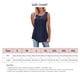 thumbnail image 5 of Camisetas sin mangas con cuello redondo para mujer, camisa informal holgada de encaje de Color puro, plisada, sin mangas, para la vida diaria, 5 of 6
