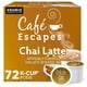 thumbnail image 1 of Cafe Escapes, Chai Latte Tea Beverage, Single-Serve Keurig K-Cup Pods, 72 Count (3 Boxes of 24 Pods), 1 of 5