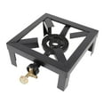 Double/Single Camping Stove Burner Cast Iron Propane Gas LPG Outdoor