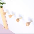 thumbnail image 3 of 5 ganchos para colgar en la pared, sin perforaciones, sombrero montado en la pared, organizador de toallas, estante para el baño para sala de estar Feliz Sencillez, 3 of 5
