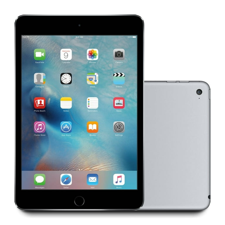 Restored Apple iPad Mini 4 128GB Space Gray Wi-Fi MK9N2LL/A