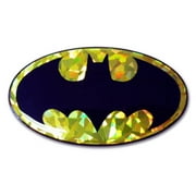 Batman Yellow 3D Reflective Decal