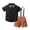 Z-Black267, variant on SonxaHe Infant Boy Outfits Formal Short Sleeve Shirt Suspenders Shorts Kids Fashion Cozy Gentleman Outfit Set,3-Piece Black,Size 18-24 M