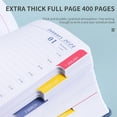 thumbnail image 4 of LSLJS Planner Notebook 2023-2024 Academic Year,A5 New Update Composition Daily Plan Weekly Note Financial Planning Log, Goal Recording,Organizer Notebook,Productivity Journal For Home Office, 4 of 5