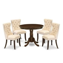 East West Furniture 5 Piece Dining Room Furniture Set