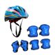 thumbnail image 1 of Casco de bicicleta para niños Juego de patinaje Casco ajustable Portable con rodillas con protectores de muñeca para deportes de longboard enrollables Estilo C, 1 of 8
