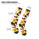 thumbnail image 2 of Fotbe Cow Print Sunflower Calcetas Divertidas Estampadas para Hombre y Mujer, Calcetas de Algodón hasta la Rodilla para Caminar, Correr, Enfermería y Embarazo, 2 of 6