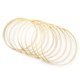 thumbnail image 3 of EeaseMX 13 piezas de 15 cm de anillo atrapasueños redondo de bambú con marco de abanico, herramientas para manualidades, círculos para hacer atrapasueños y accesorios para fotografía., 3 of 8
