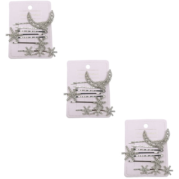 unbranded 21 pcs /set Hairpins Fashion Star Moon Shape Hair Clips Hair Decorative Accessory