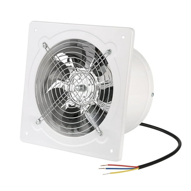 Extractor de aire de 6 pulgadas, Extractor de pared a través de 40W, 294 CFM, ventilador de ventilación de escape de 110V, ventilación para cocina